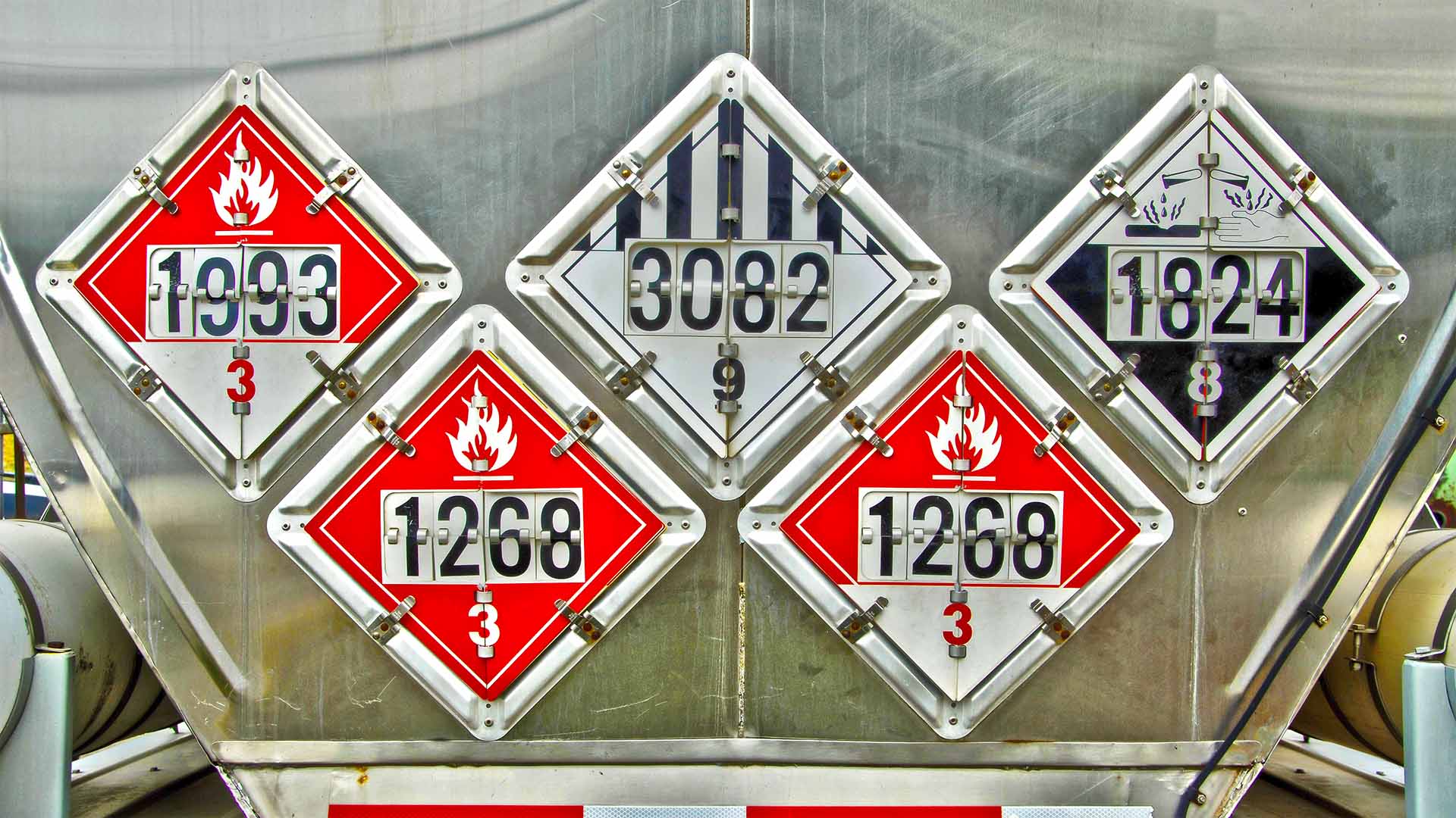 hazmat placards